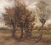 Autumn Landscape with Four Trees (nn04), Vincent Van Gogh